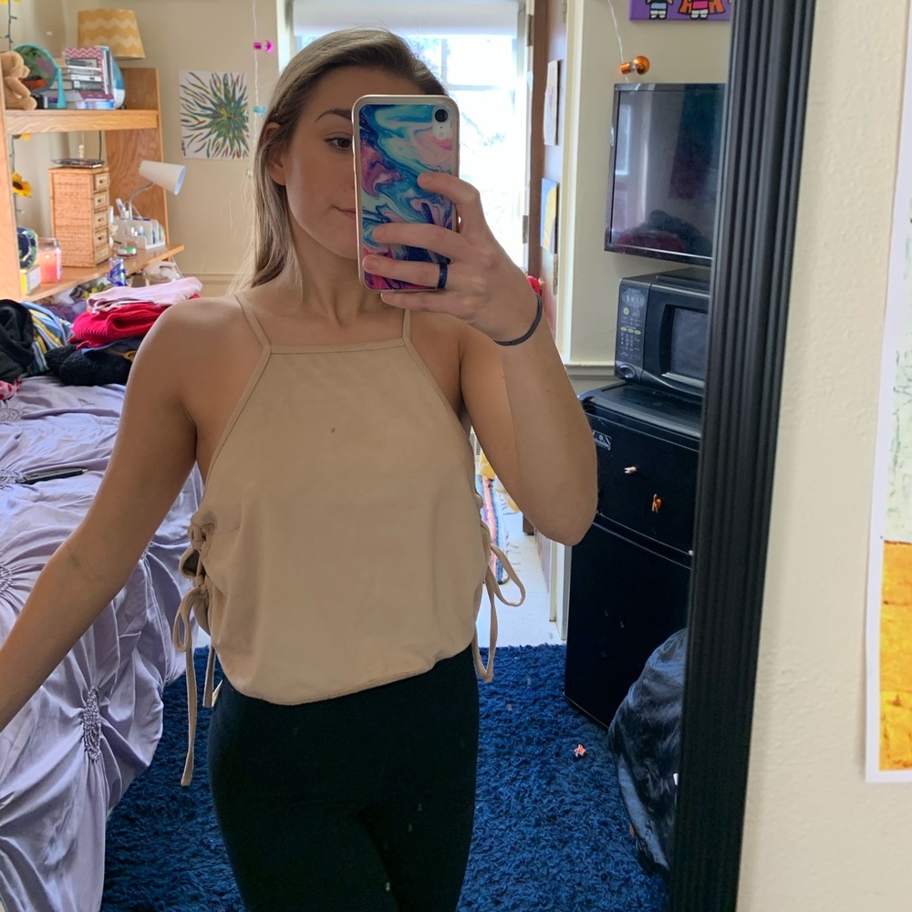 F21 velvet shirt